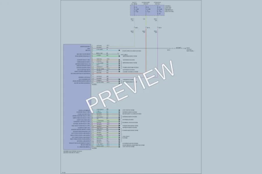 2003 Ford ExplorerSportTrac Body Control Modules wiring diagram preview