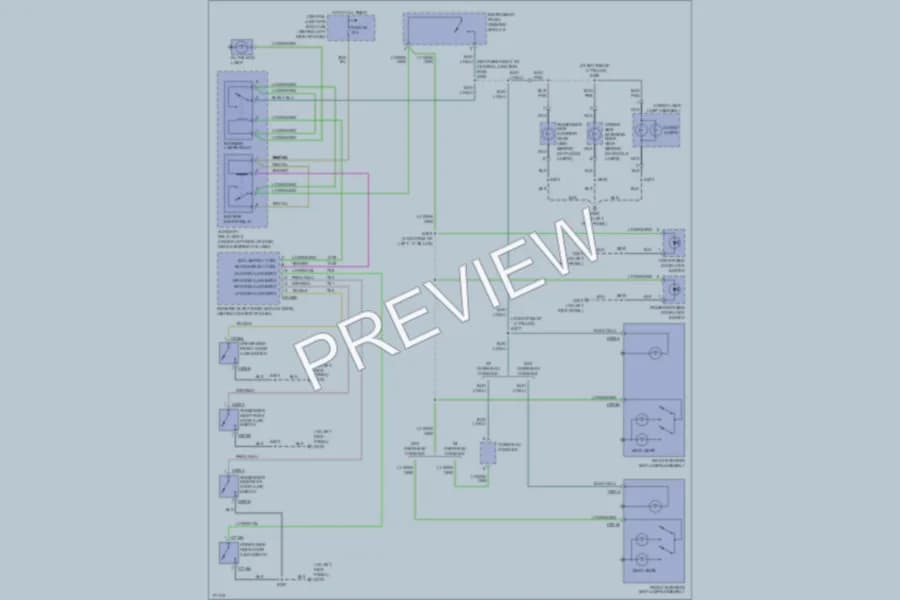 2003 Ford ExplorerSportTrac Interior Lights wiring diagram preview