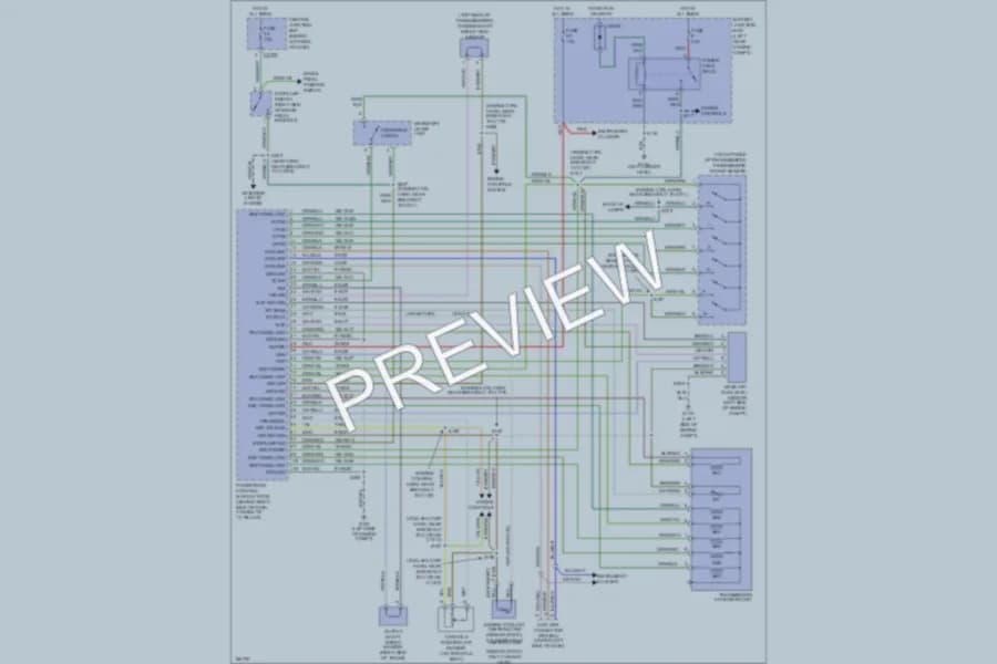2003 Ford Focus Transmission wiring diagram preview