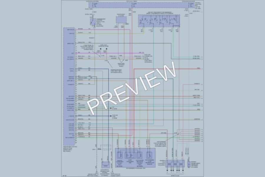 2003 Ford Mustang Engine Performance wiring diagram preview