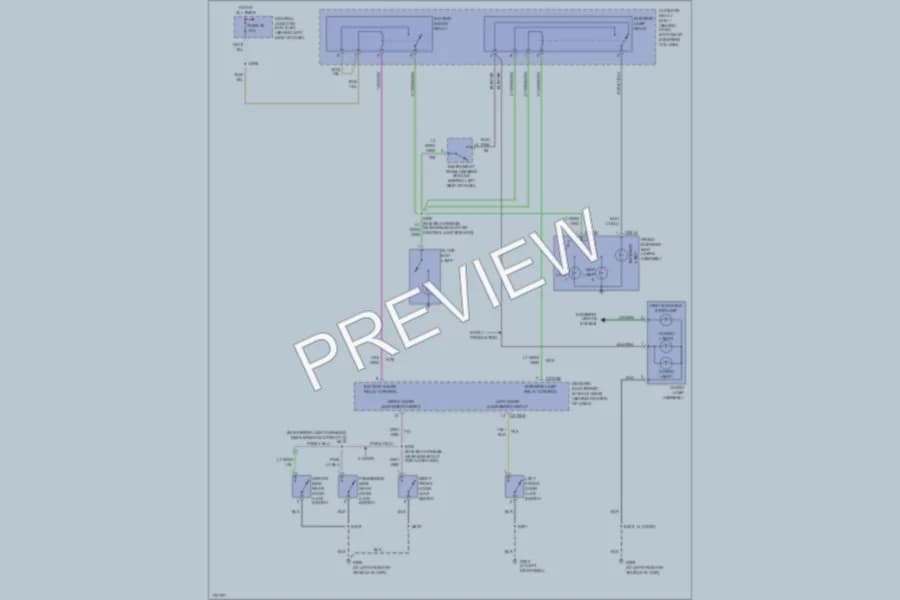 2003 Ford Ranger Interior Lights wiring diagram preview