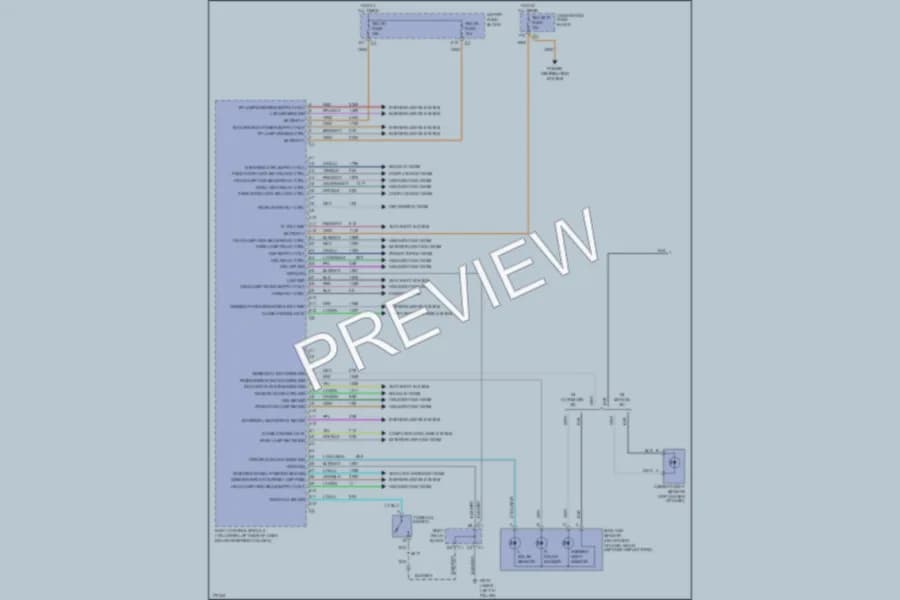 2003 GMC C1500YukonXL Body Control Modules wiring diagram preview