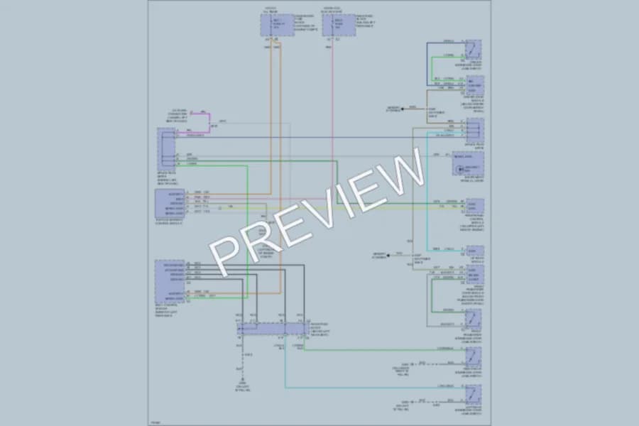2003 GMC Envoy Anti Theft wiring diagram preview
