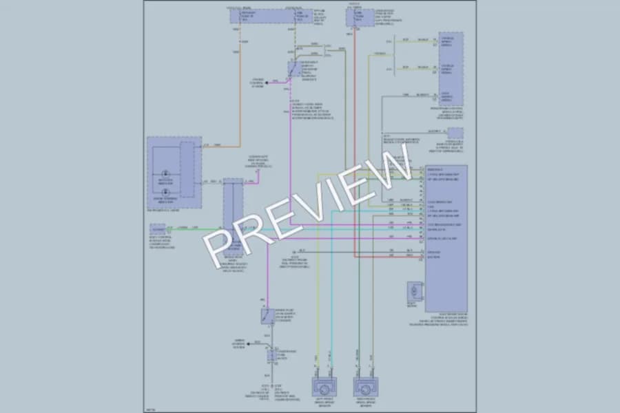 2003 GMC Sonoma Anti Lock Brakes wiring diagram preview