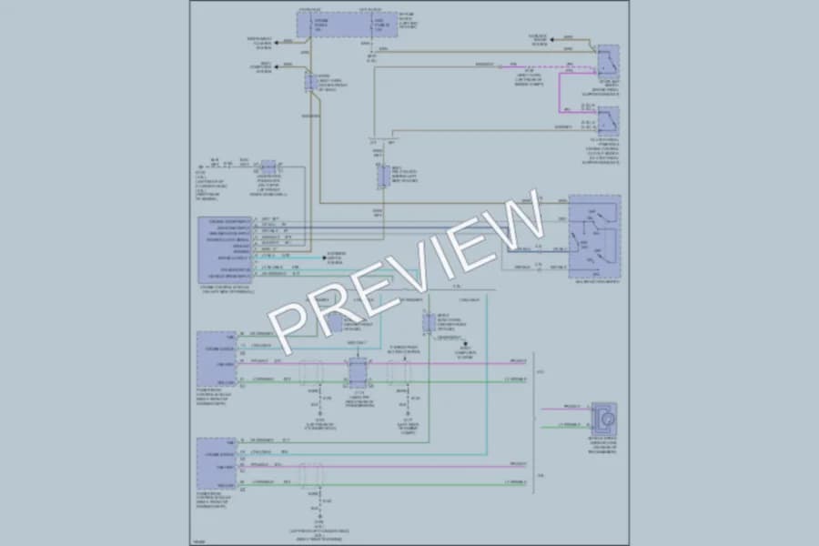 2003 GMC Sonoma Cruise Control wiring diagram preview