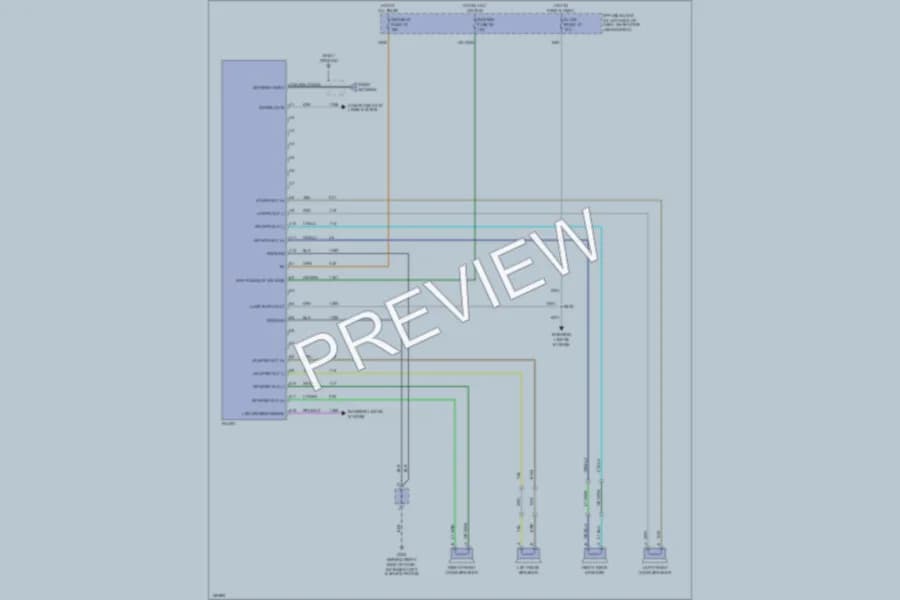 2003 GMC Sonoma Radio wiring diagram preview