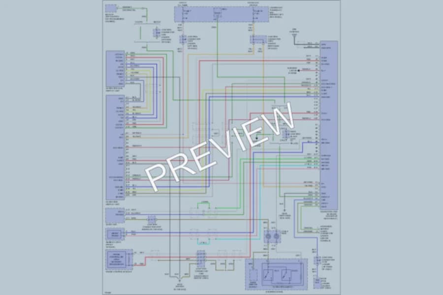 2003 Honda Accord Navigation wiring diagram preview