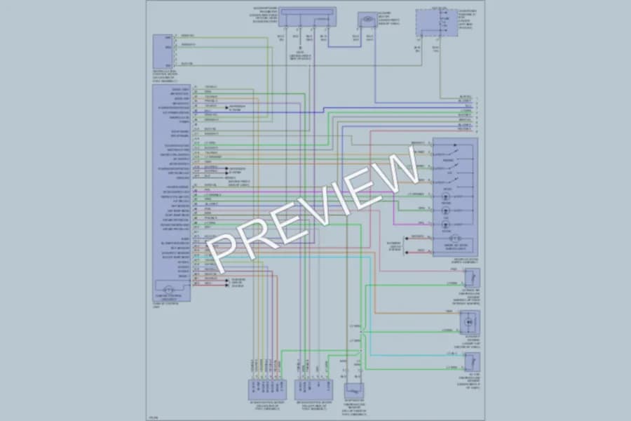2003 Honda Civic Air Conditioning wiring diagram preview