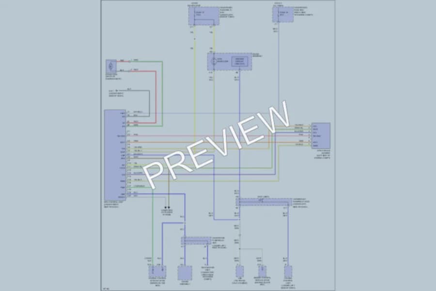 2003 Honda Civic Electronic Power Steering wiring diagram preview