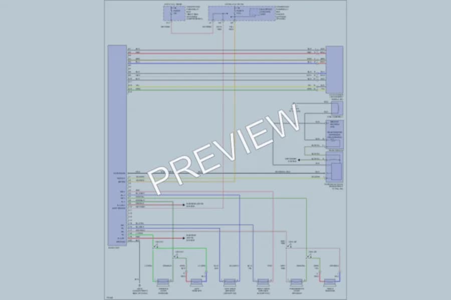 2003 Honda Civic Radio wiring diagram preview