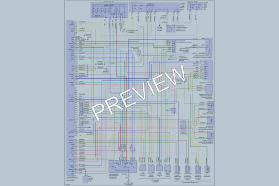 2003 Honda Civic Transmission wiring diagram preview