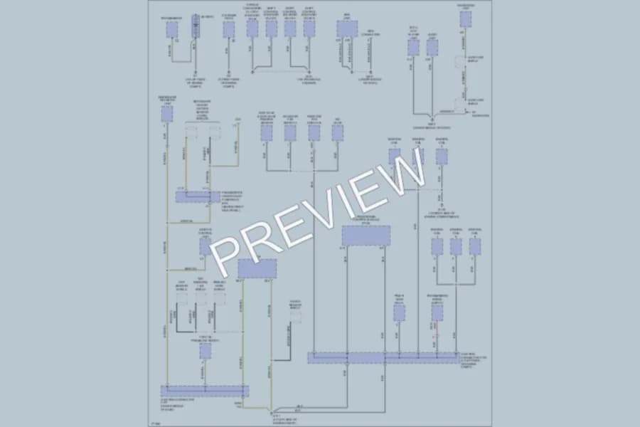 2003 Honda Odyssey Ground Distribution wiring diagram preview