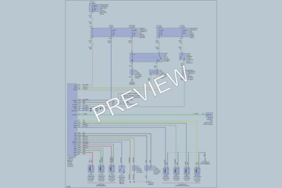 2003 Honda Odyssey Transmission wiring diagram preview