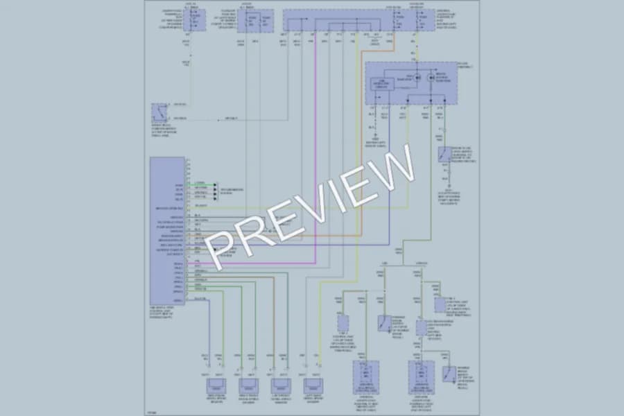 2003 Honda Pilot Anti Lock Brakes wiring diagram preview