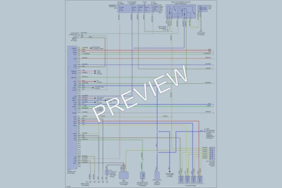 2003 Honda S2000 Engine Performance wiring diagram preview
