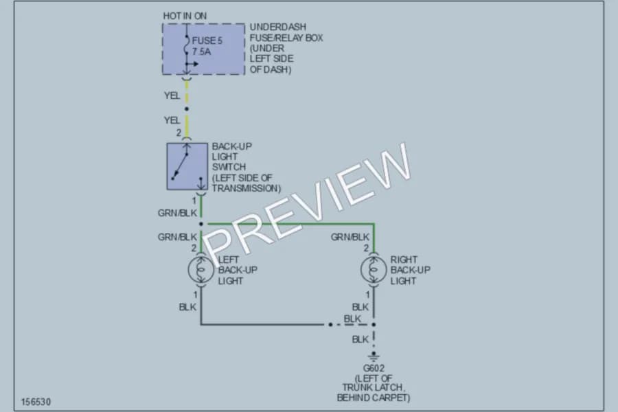 2003 Honda S2000 Exterior Lights wiring diagram preview