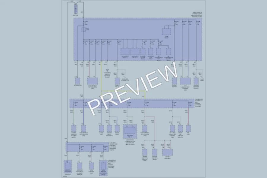2003 Honda S2000 Power Distribution wiring diagram preview