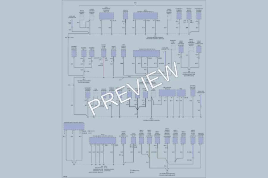 2003 Hyundai SantaFe Ground Distribution wiring diagram preview