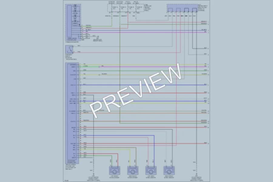2003 Infiniti FX35 Anti Lock Brakes wiring diagram preview