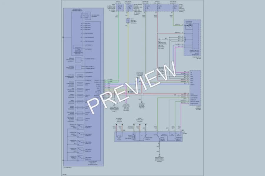 2003 Infiniti FX35 Transmission wiring diagram preview