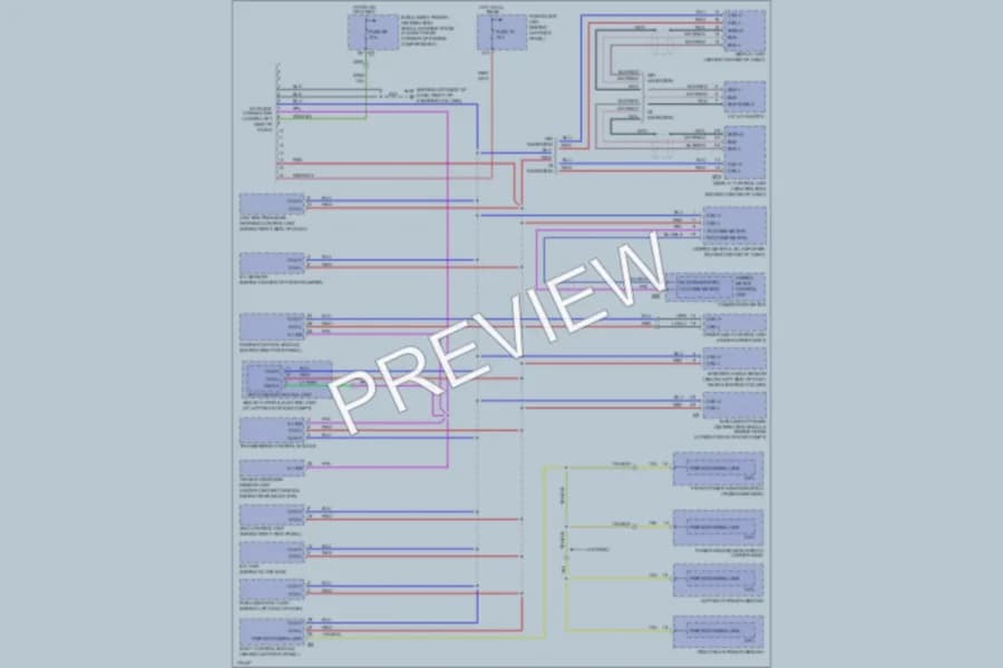 2003 Infiniti FX45 Computer Data Lines wiring diagram preview