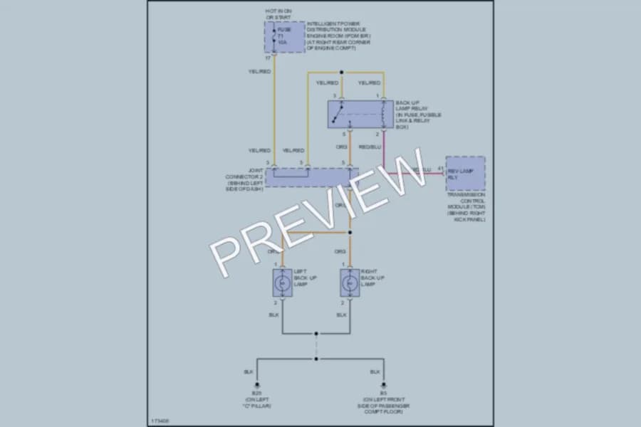 2003 Infiniti G35 Exterior Lights wiring diagram preview