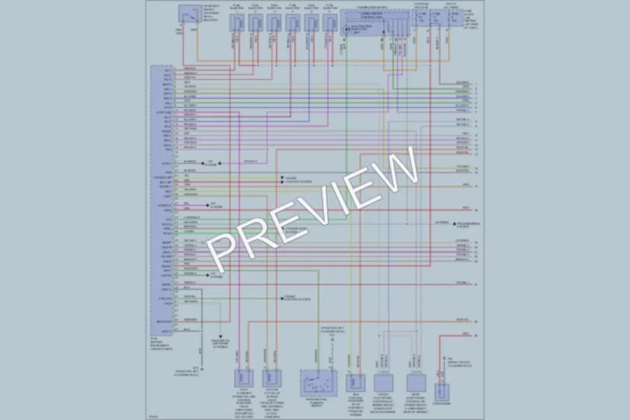 2003 Infiniti I35 Engine Performance wiring diagram preview