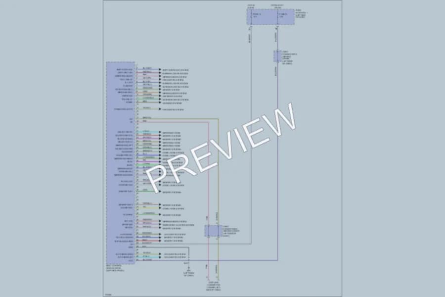 2003 Infiniti M45 Body Control Modules wiring diagram preview