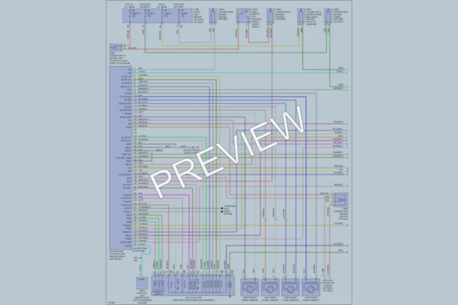 2003 Infiniti Q45 Anti Lock Brakes wiring diagram preview