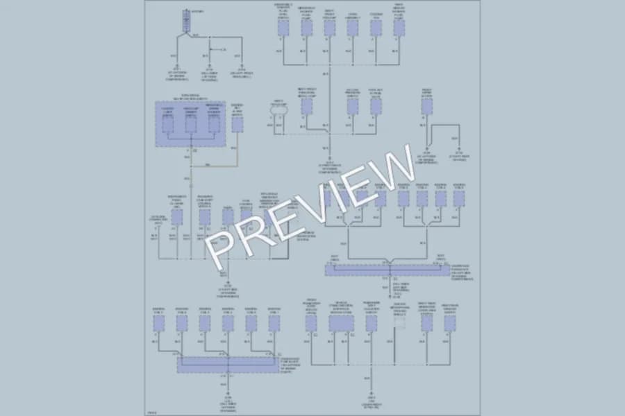2003 Isuzu Ascender Ground Distribution wiring diagram preview