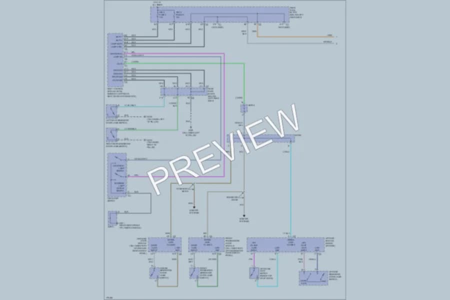 2003 Isuzu Ascender Interior Lights wiring diagram preview
