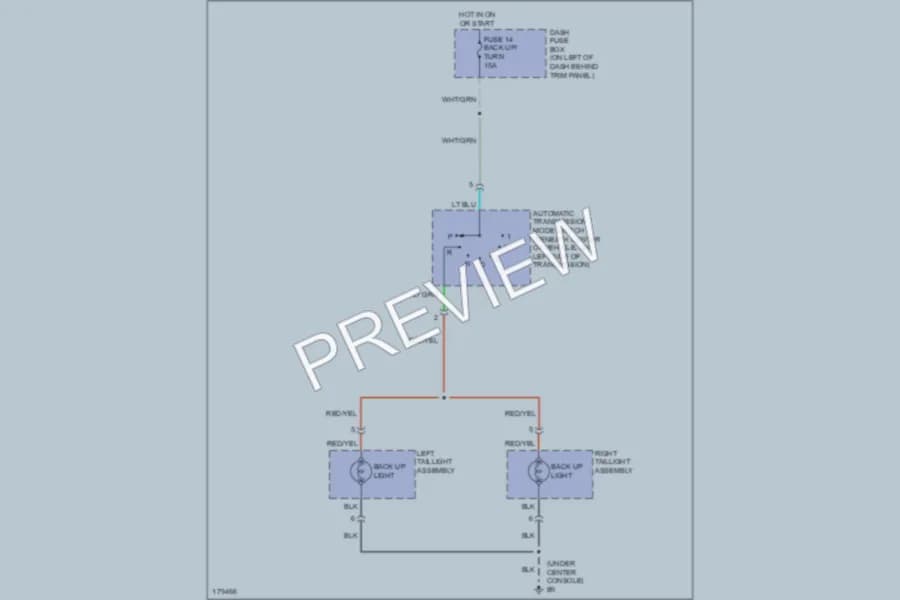 2003 Isuzu Axiom Exterior Lights wiring diagram preview