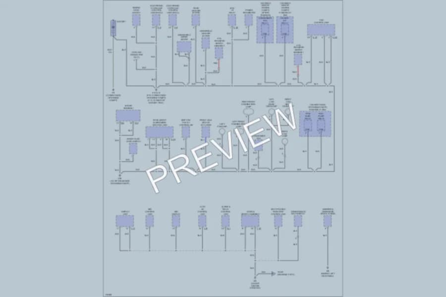 2003 Isuzu Axiom Ground Distribution wiring diagram preview