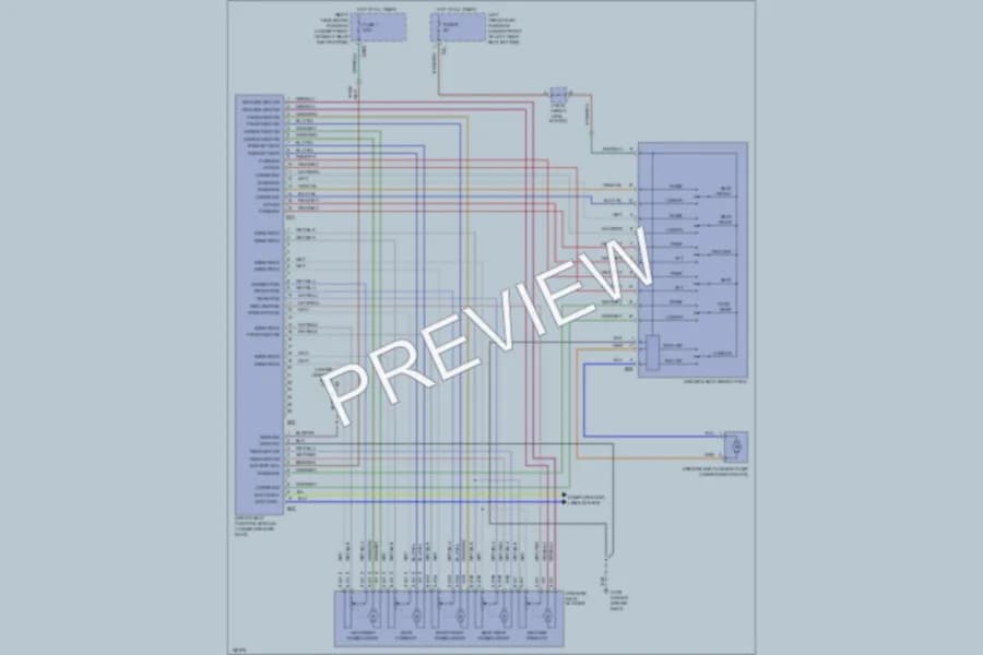 2003 Jaguar XJSuper Memory Systems wiring diagram preview
