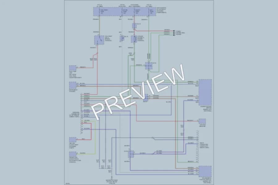 2003 Kia Rio Computer Data Lines wiring diagram preview