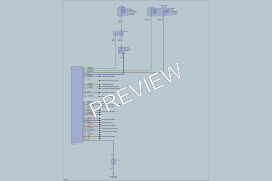 2003 Kia RioCinco Body Control Modules wiring diagram preview