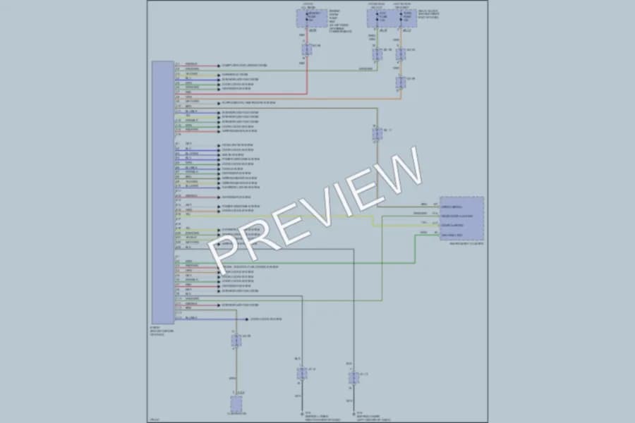 2003 Kia Sorento Body Control Modules wiring diagram preview