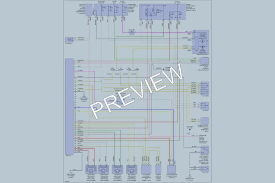 2003 LandRover Freelander Anti Lock Brakes wiring diagram preview