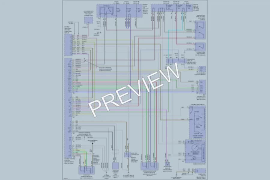 2003 Lexus ES300 Cruise Control wiring diagram preview