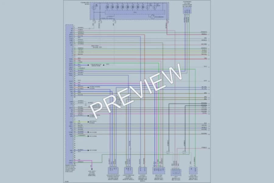 2003 Lexus GS300 Engine Performance wiring diagram preview