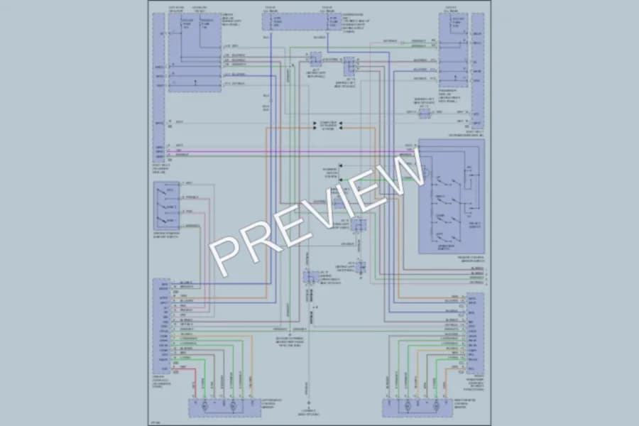 2003 Lexus GS300 Memory Systems wiring diagram preview