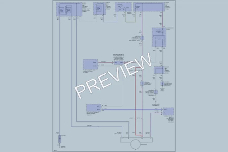 2003 Lexus GS300 Starting Charging wiring diagram preview
