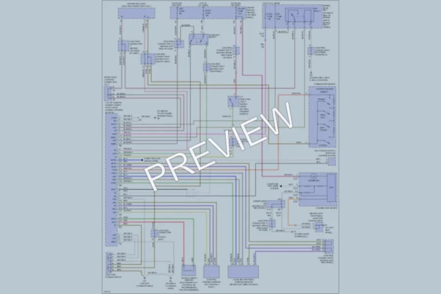 2003 Lexus GS430 Cruise Control wiring diagram preview