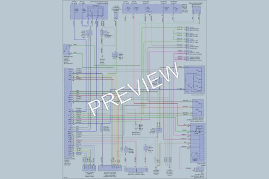 2003 Lexus GX470 Cruise Control wiring diagram preview