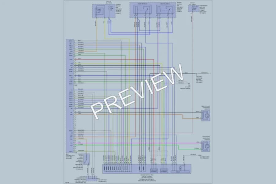 2003 Lexus IS300 Anti Lock Brakes wiring diagram preview