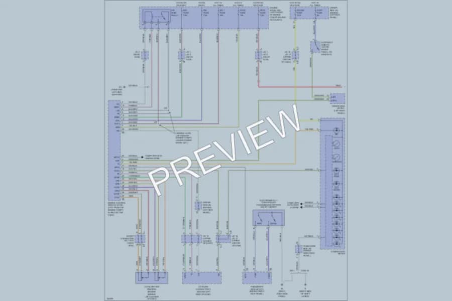 2003 Lexus LS430 Transmission wiring diagram preview
