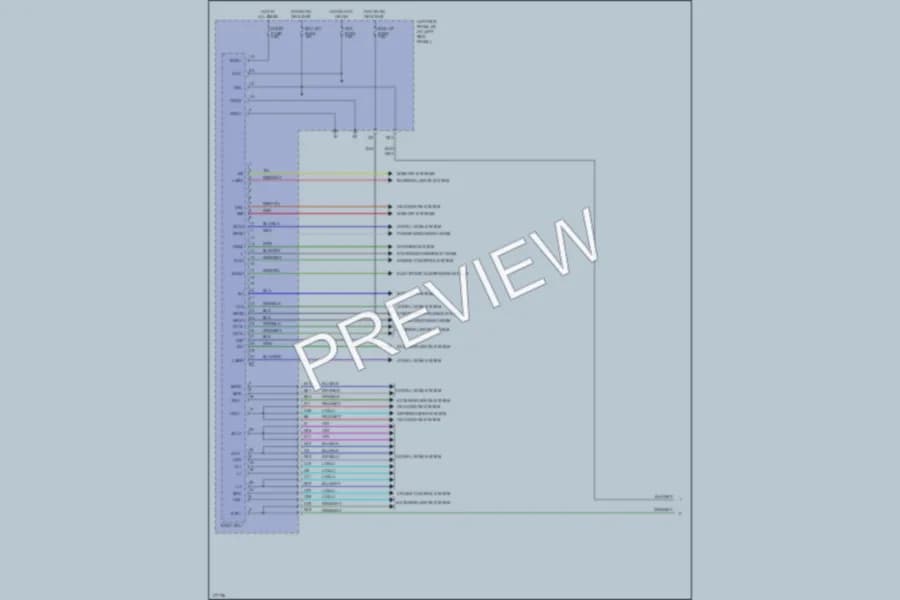 2003 Lexus LX470 Body Control Modules wiring diagram preview