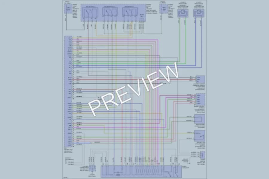 2003 Lexus SC430 Anti Lock Brakes wiring diagram preview
