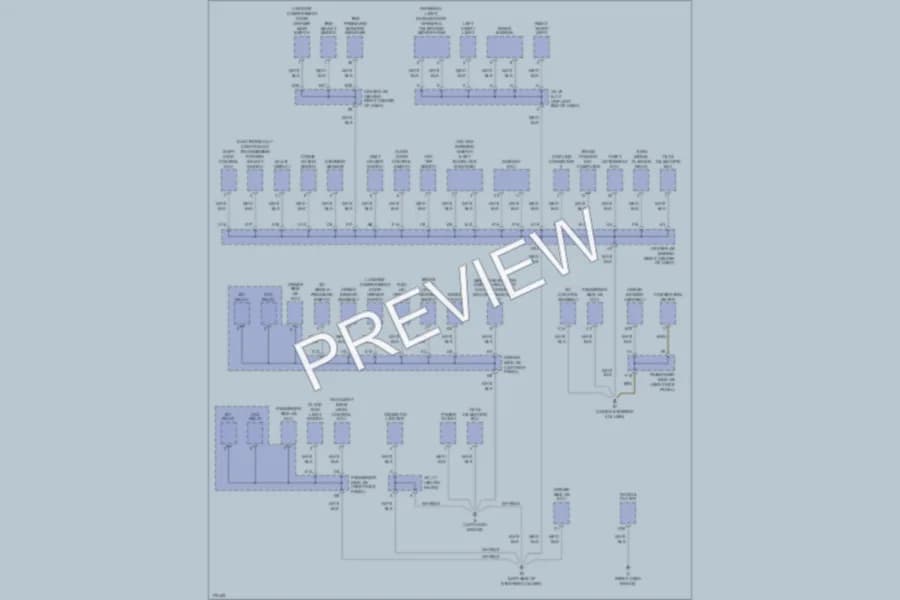 2003 Lexus SC430 Ground Distribution wiring diagram preview
