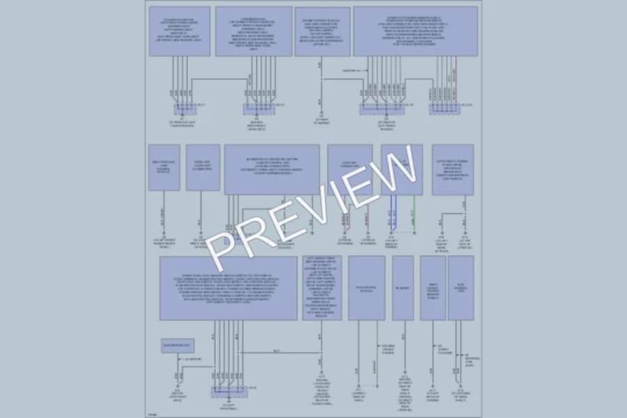 2003 Mazda Protege Ground Distribution wiring diagram preview